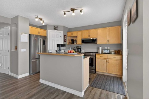 194 Arbour Meadows Close Nw, Calgary, AB - Indoor Photo Showing Kitchen With Stainless Steel Kitchen