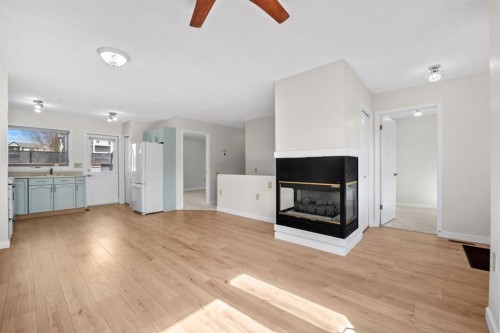 2640 Dovely Court Se, Calgary, AB - Indoor With Fireplace