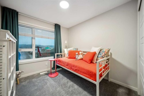 224 Vantage Drive, Cochrane, AB - Indoor Photo Showing Bedroom