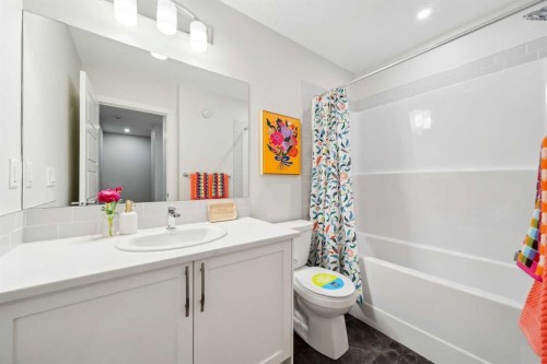 224 Vantage Drive, Cochrane, AB - Indoor Photo Showing Bathroom