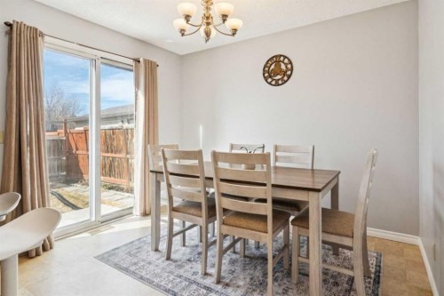 6503 Rundlehorn Drive Ne, Calgary, AB - Indoor Photo Showing Dining Room