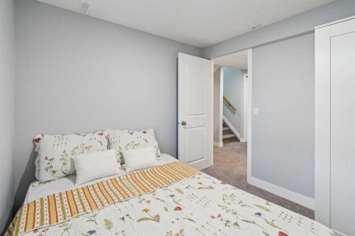 6503 Rundlehorn Drive Ne, Calgary, AB - Indoor Photo Showing Bedroom