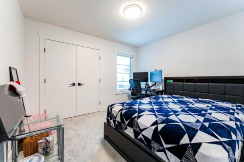 1383 Cornerstone Street Ne, Calgary, AB - Indoor Photo Showing Bedroom