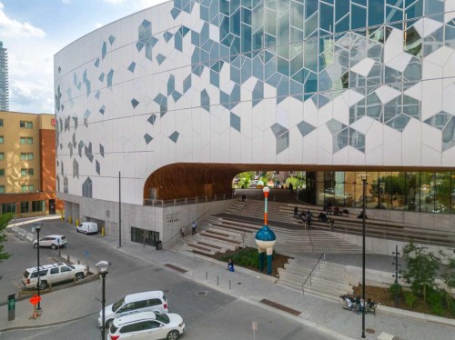 1206-450 8 Avenue Se, Calgary, AB - Outdoor