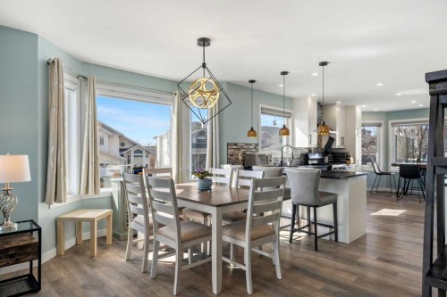 276 Riverside Mews Se, Calgary, AB - Indoor Photo Showing Dining Room
