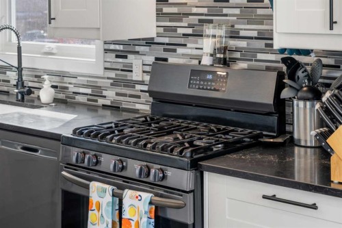 276 Riverside Mews Se, Calgary, AB - Indoor Photo Showing Kitchen