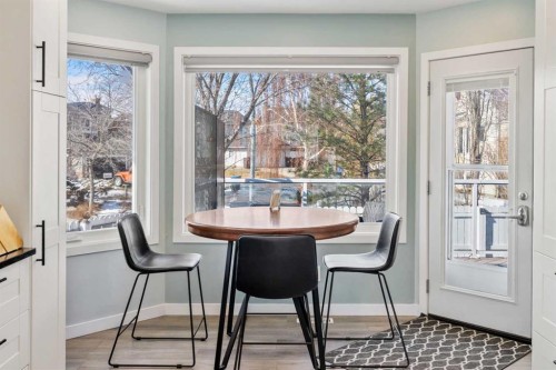 276 Riverside Mews Se, Calgary, AB - Indoor Photo Showing Dining Room