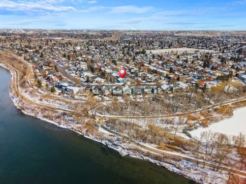 276 Riverside Mews Se, Calgary, AB - Outdoor With Body Of Water With View