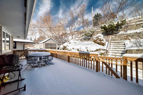 824 Bridge Crescent Ne, Calgary, AB - Outdoor With Deck Patio Veranda