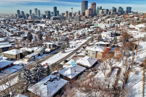 824 Bridge Crescent Ne, Calgary, AB - Outdoor With Body Of Water With View