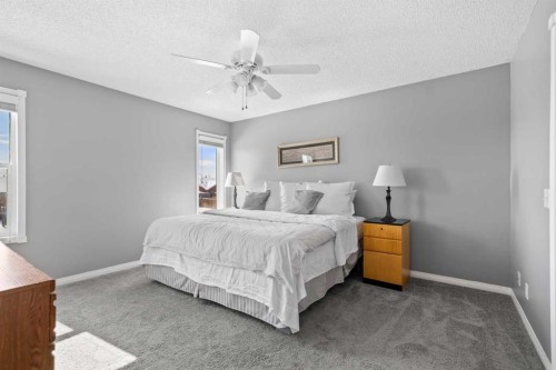 27 Henderson Road Ne, Langdon, AB - Indoor Photo Showing Bedroom