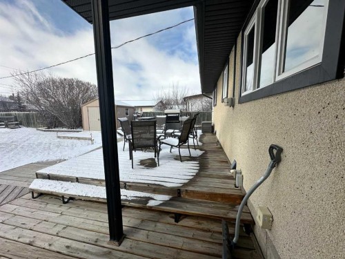 2123 16 Avenue, Didsbury, AB - Outdoor With Deck Patio Veranda With Exterior