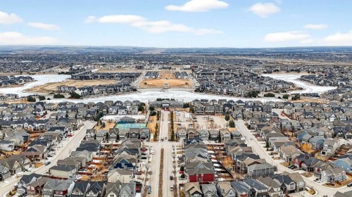 322 Masters Row Se, Calgary, AB - Outdoor With View