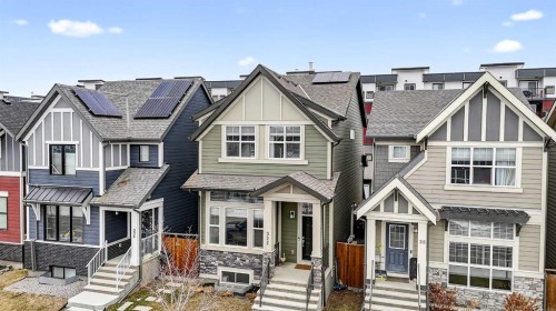 322 Masters Row Se, Calgary, AB - Outdoor With Facade