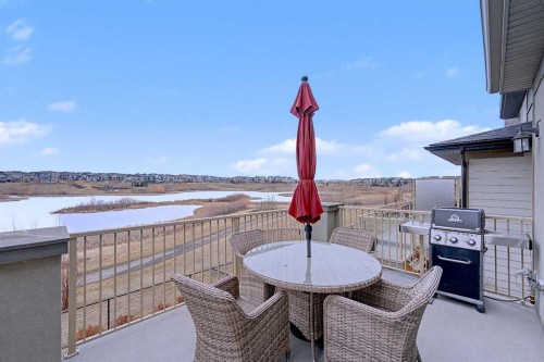 121 Marquis View Se, Calgary, AB - Outdoor With Deck Patio Veranda With Exterior