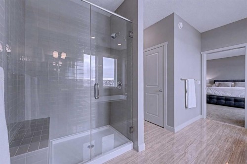 121 Marquis View Se, Calgary, AB - Indoor Photo Showing Bathroom