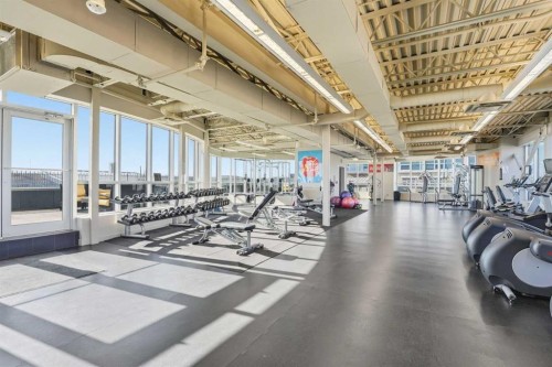705-24 Varsity Estates Circle Nw, Calgary, AB - Indoor Photo Showing Gym Room
