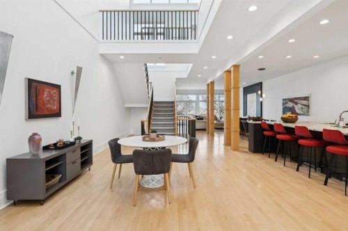 3834 1A Street Sw, Calgary, AB - Indoor Photo Showing Dining Room