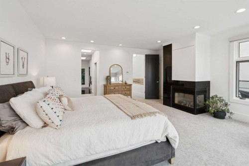 3834 1A Street Sw, Calgary, AB - Indoor Photo Showing Bedroom