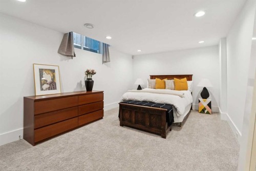 3834 1A Street Sw, Calgary, AB - Indoor Photo Showing Bedroom