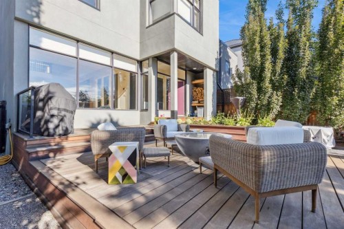 3834 1A Street Sw, Calgary, AB - Outdoor With Deck Patio Veranda