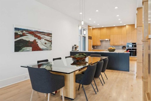 3834 1A Street Sw, Calgary, AB - Indoor Photo Showing Dining Room