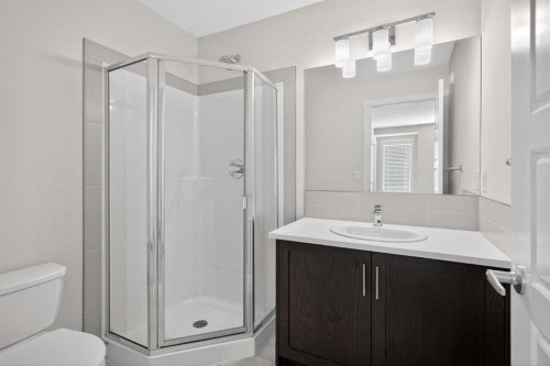 306-338 Seton Circle Se, Calgary, AB - Indoor Photo Showing Bathroom