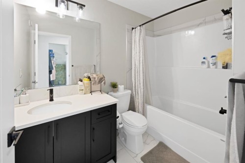 127 Calhoun Crescent Ne, Calgary, AB - Indoor Photo Showing Bathroom
