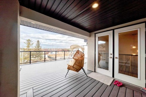 4640 15 Avenue Nw, Calgary, AB - Outdoor With Deck Patio Veranda With Exterior