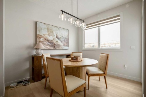 3085 Key Drive Sw, Airdrie, AB - Indoor Photo Showing Dining Room
