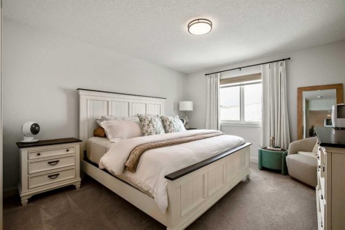 3085 Key Drive Sw, Airdrie, AB - Indoor Photo Showing Bedroom