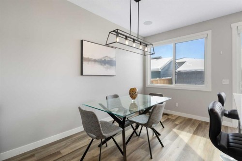 45 Howse Street Ne, Calgary, AB - Indoor Photo Showing Dining Room