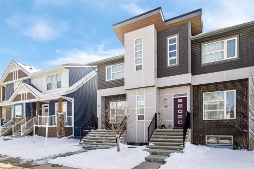45 Howse Street Ne, Calgary, AB - Outdoor With Facade