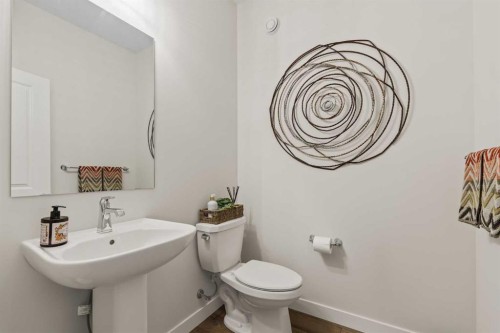 24 Cranbrook Cape Se, Calgary, AB - Indoor Photo Showing Bathroom