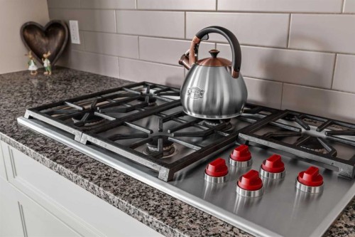 24 Cranbrook Cape Se, Calgary, AB - Indoor Photo Showing Kitchen With Upgraded Kitchen