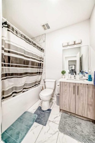 423 Redstone Drive Ne, Calgary, AB - Indoor Photo Showing Bathroom