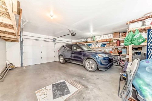 423 Redstone Drive Ne, Calgary, AB - Indoor Photo Showing Garage