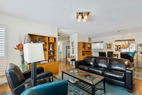 48 Deer Ridge Close Se, Calgary, AB - Indoor Photo Showing Living Room