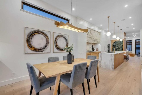 2008 8 Avenue Se, Calgary, AB - Indoor Photo Showing Dining Room