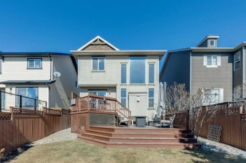 214 Cougarstone Circle Sw, Calgary, AB - Outdoor With Deck Patio Veranda