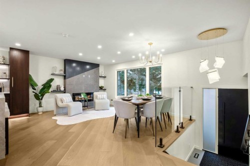 216 Oakridge Place Sw, Calgary, AB - Indoor Photo Showing Dining Room