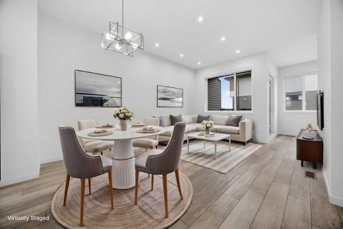 882 Cornerstone Boulevard Ne, Calgary, AB - Indoor Photo Showing Dining Room