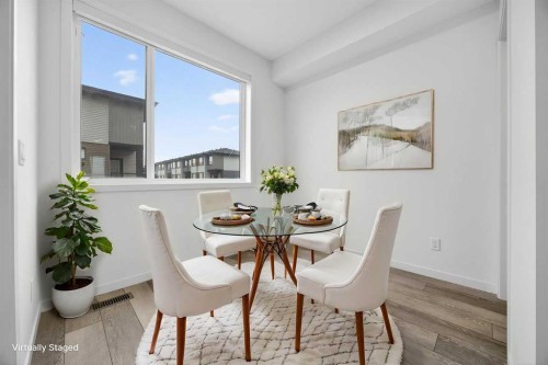882 Cornerstone Boulevard Ne, Calgary, AB - Indoor Photo Showing Dining Room