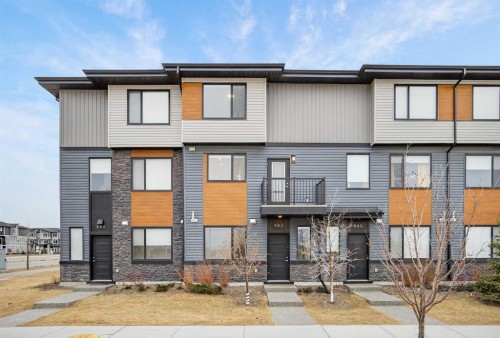 882 Cornerstone Boulevard Ne, Calgary, AB - Outdoor With Facade