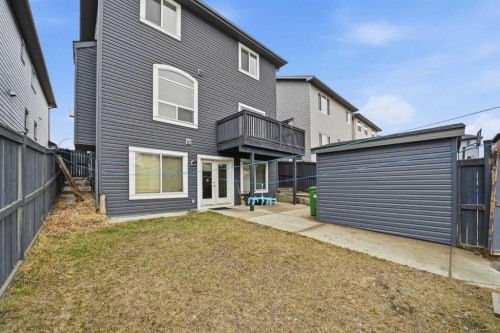 27 Saddleland Way Ne, Calgary, AB - Outdoor With Deck Patio Veranda With Exterior