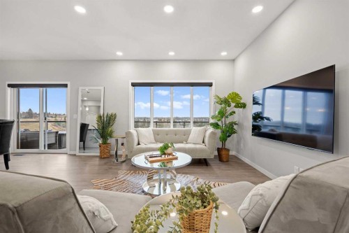 79 Mist Mountain Rise, Okotoks, AB - Indoor Photo Showing Living Room