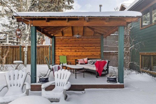 100 Settler Way, Canmore, AB - Outdoor With Deck Patio Veranda With Exterior