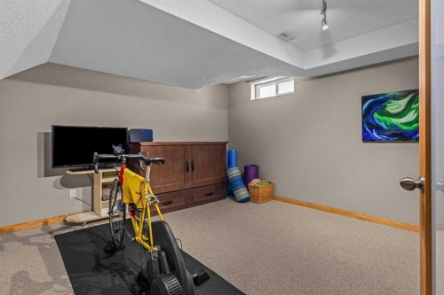 100 Settler Way, Canmore, AB - Indoor Photo Showing Gym Room