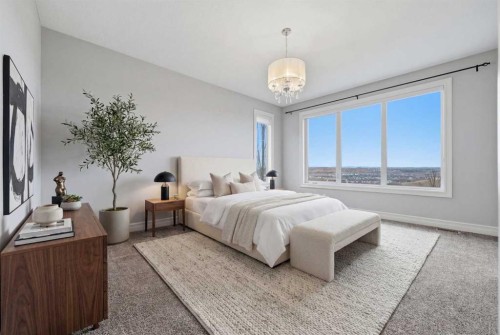 113 Cranarch Common Se, Calgary, AB - Indoor Photo Showing Bedroom