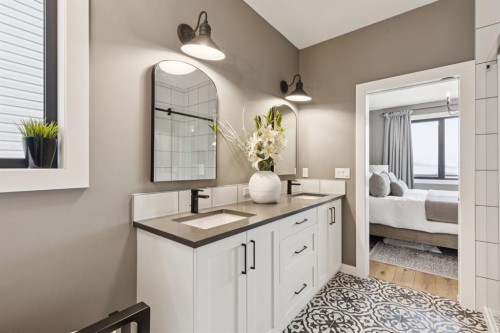 220 Precedence View, Cochrane, AB - Indoor Photo Showing Bathroom